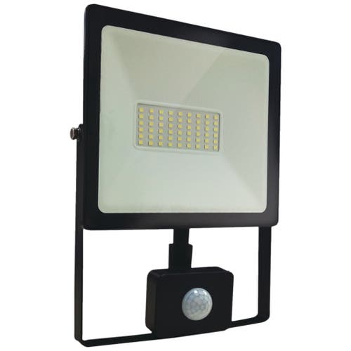 Lámpara LED para Exteriores con Sensor PIR # EFLD50B50P-MX3 LUCECO