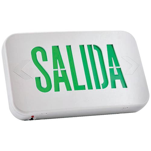 Luminaria de Salida de Emergencia # LEMSBXG-MX LUCECO