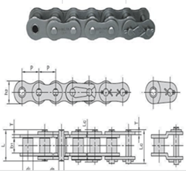 RCSS35-1 CAJA DE CADENA PASO 35 ACERO INOXIDABLE ECONÓMICA REMACHADA PASO 3/8” LARGO 3.05MT. ( 10FT )