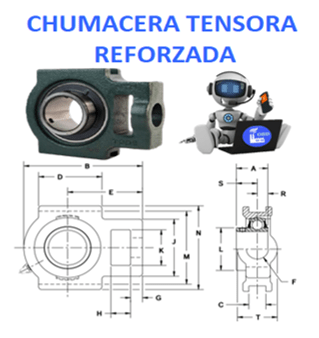 WSTU-SCM-200 CHUMACERA REFORZADA DODGE TENSORA FLECHA 2” No. DE PARTE 135183