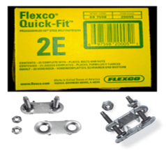 2 E GRAPAS FLEXCO NO. 20005 PARA BANDA PLANA