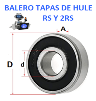 6805-2RS RODAMIENTO ECONOMIC d=25mm D=37mm A=7mm
