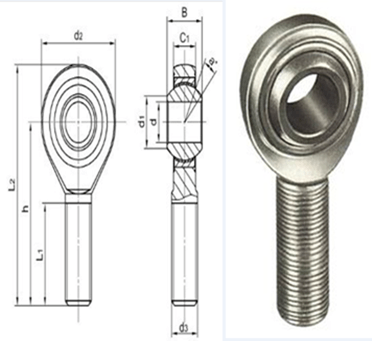 TRE-8 ROTULA SEAL MASTER MACHO DERECHA D=1/2” ROSCA 1/2-20