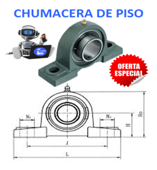 UCP213-40 CHUMACERA ECONOMIC PISO FLECHA 2 1/2″