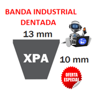 XPA1120 BANDA BANDA DENTADA MARCA GATES ANCHO 13mm LARGO 1120mm