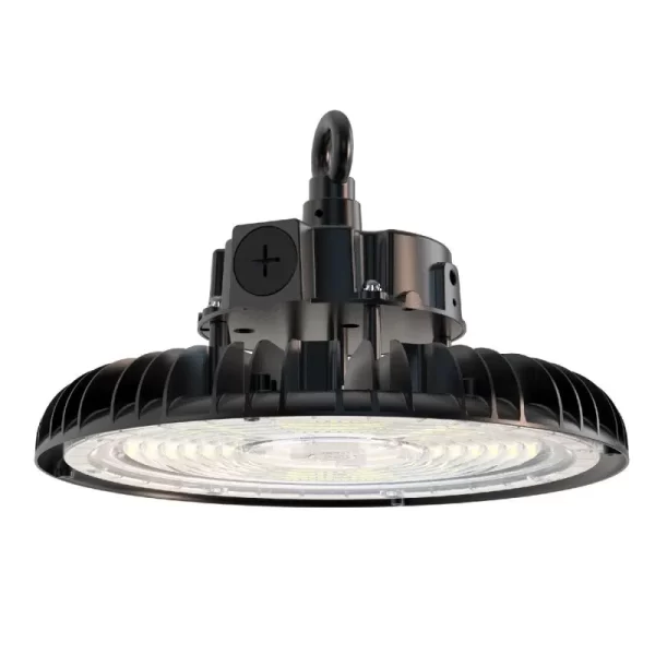 UFO LED de bahía alta ajustable de 200/240/300 vatios | 36 000 a 57 000 lúmenes | 3000 K/4000 K/5000 K ajustable | 277-480 V