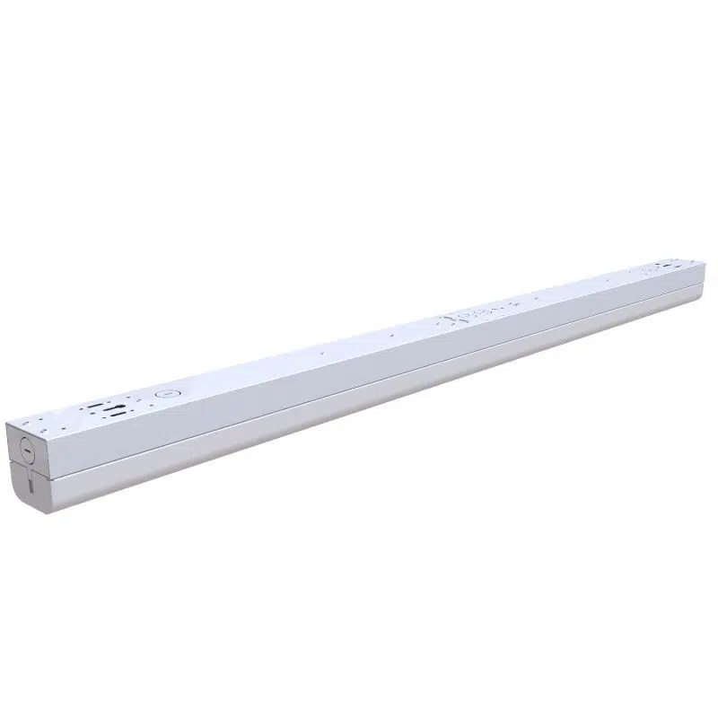 Tira de luz de taller ajustable de 1,2 m (30/40/50 vatios) | 4200 a 6500 lúmenes | 3500 K/4000 K/5000 K ajustable | 100-277 V