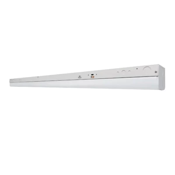 Tira de luz de taller ajustable de 2,4 m (48/68/90 W) | 6768 a 12690 lúmenes | 3500 K/4000 K/5000 K | Respaldo de emergencia (opcional)