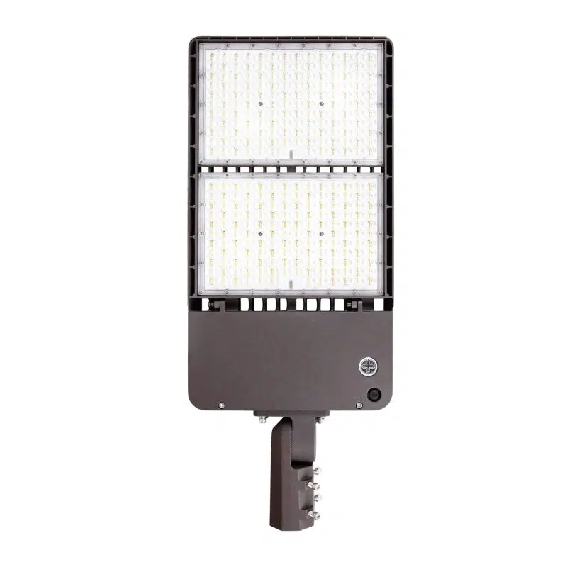 Luz LED ajustable para caja de zapatos de 300/350/400/450/500 vatios | 48 000 a 80 000 lúmenes | Tipo 3 | 3000 K/4000 K/5000 K | 100-277 V