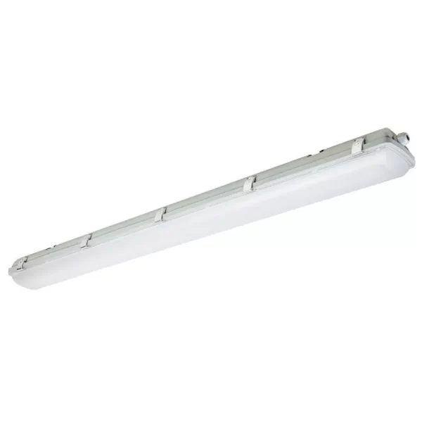 Luz LED hermética de vapor ajustable de 34/38/45 vatios | 4900 a 6500 lúmenes | 3500 K/4000 K/5000 K ajustable | 100-277 V | 4 pies