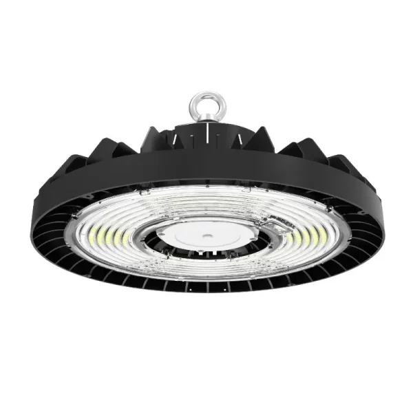 UFO LED ajustable de 150/175/200/240 vatios para áreas altas | 28 500 a 45 600 lúmenes | 5000 K | 100-277 V | Alto rendimiento